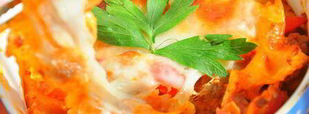 запеченная паста чизбургер. Шаг 10