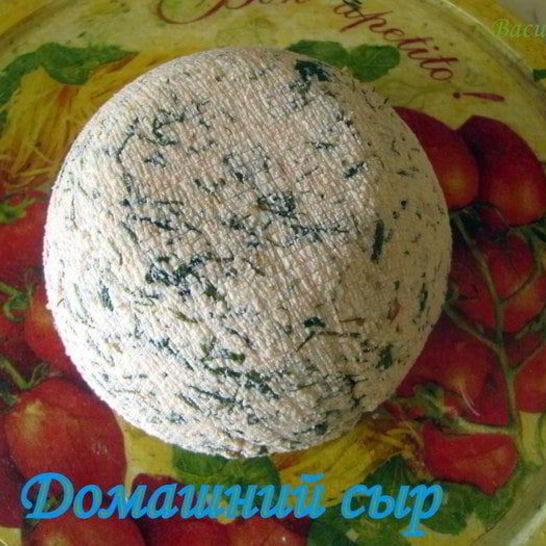 Рецепт домашнего сыра