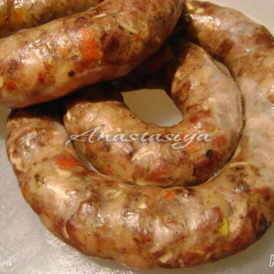 Рецепт домашней колбасы с паприкой