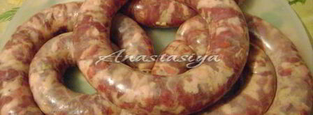 домашняя колбаса с паприкой. Шаг 7