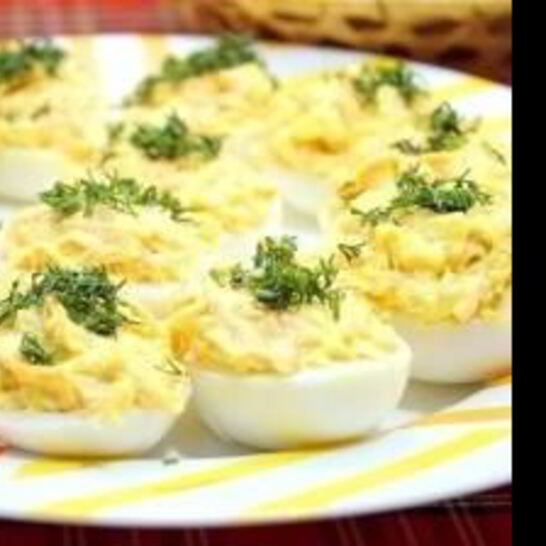 Рецепт фаршированного яйца