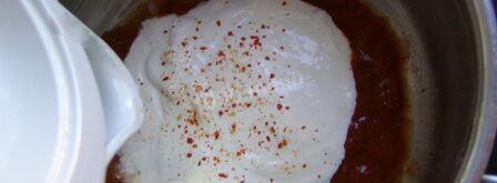 фаршированные кальмары с рисом и яйцом. Шаг 10