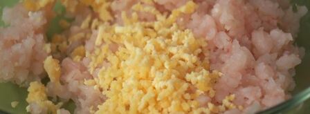 фаршированные яйца ассорти и овощное пюре. Шаг 3