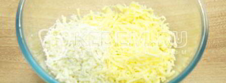 фаршированные яйца дед мороз. Шаг 4