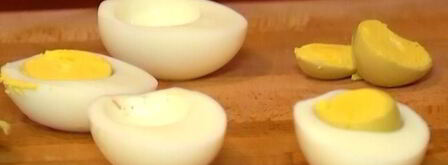 фаршированные яйца мимоза. Шаг 4