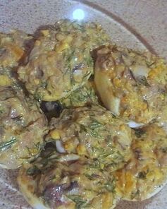 Фаршированные яйца с килькой