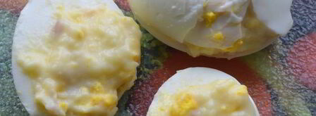 фаршированные яйца в сухарях. Шаг 3