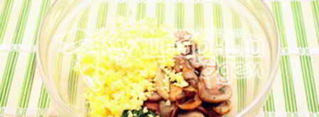 яйца фаршированные гнездышки. Шаг 4