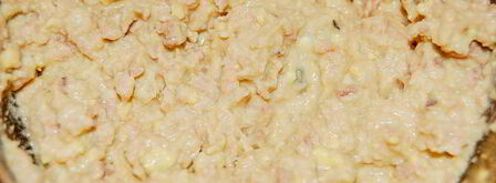 яйца, фаршированные печенью трески. Шаг 4