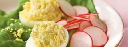 яйца фаршированные с сыром. Шаг 7