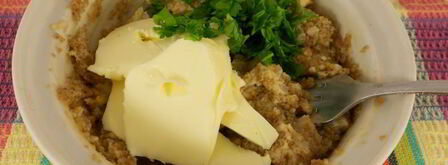 яйца фаршированные селедочной икрой. Шаг 4