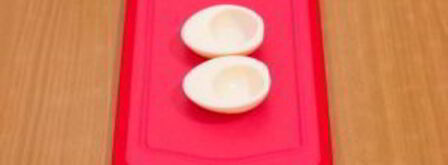 яйца, фаршированные семгой. Шаг 3