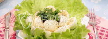 яйца фаршированные сыром. Шаг 6