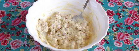 яйца, фаршированные ветчиной. Шаг 6