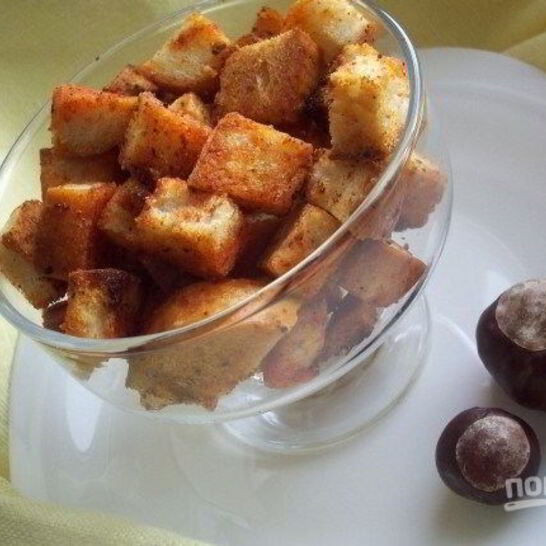 Рецепт гренков для супа