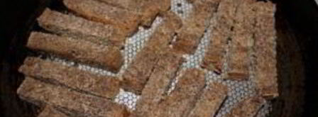 гренки из черного хлеба с сыром и чесноком. Шаг 3