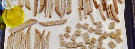 гренки из черного хлеба в духовке. Шаг 8