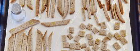 гренки из черного хлеба в духовке. Шаг 9