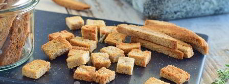 гренки из черного хлеба в духовке. Шаг 14