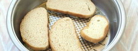 гренки к пиву с колбасой. Шаг 5