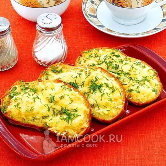 Рецепт гренков холостяк