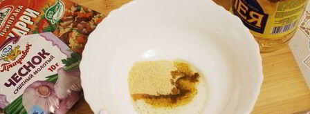 гренки с чесноком в духовке. Шаг 7