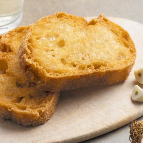 Рецепт гренков с чесноком