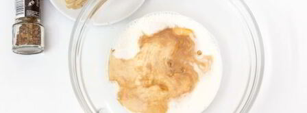 гренки с шоколадно-ореховой пастой. Шаг 4