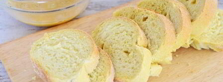 гренки с сыром и чесноком в духовке. Шаг 7