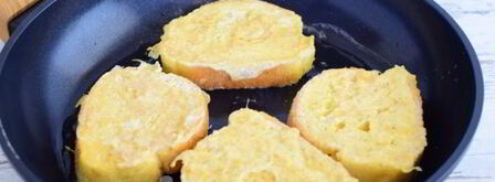 гренки с сыром и чесноком в духовке. Шаг 8