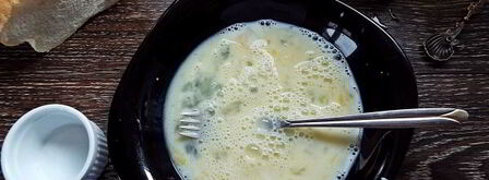 гренки с сыром и яйцом на сковороде. Шаг 8