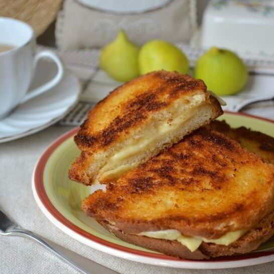 Рецепт гренков с сыром