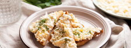 гренки с яйцом. Шаг 11