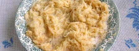 гренки сахарные, сырные и запеченные с яблоками. Шаг 9