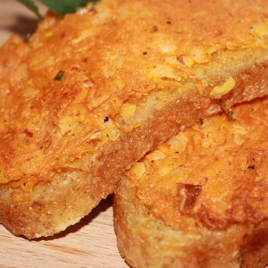 Рецепт морковных гренков