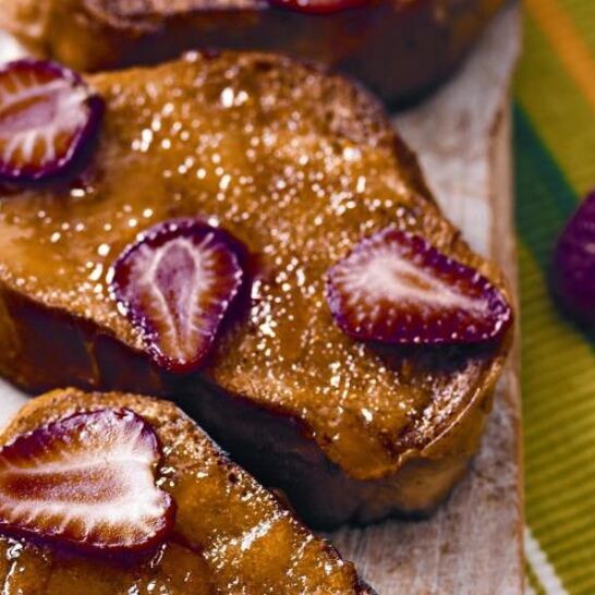 Рецепт сладких гренков без молока и яиц