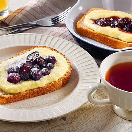 Рецепт сладких гренков с творогом