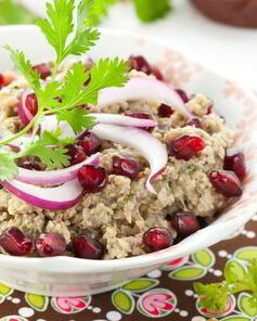 Баклажанная икра с грецким орехом