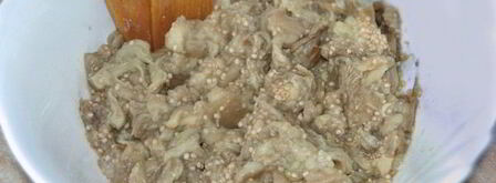 баклажанная икра с тахиной. Шаг 5