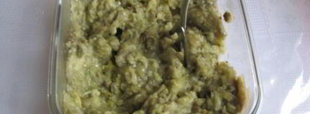 баклажанная икра со свежими помидорами и чесноком. Шаг 10