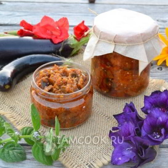 Рецепт баклажанной икры в мультиварке
