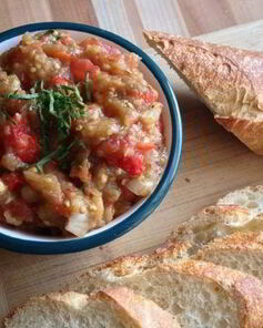 Икра из баклажанов и перца