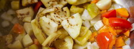 икра из кабачков и баклажана. Шаг 7