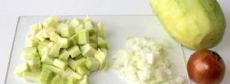 икра из печеных баклажанов. Шаг 4