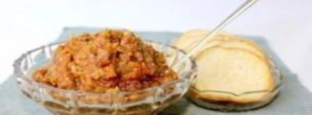 икра из печеных баклажанов. Шаг 9