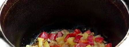 кабачково-баклажанная икра по-восточному. Шаг 6