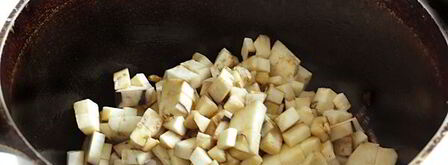 кабачково-баклажанная икра по-восточному. Шаг 7