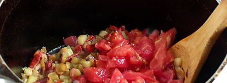 кабачково-баклажанная икра по-восточному. Шаг 9