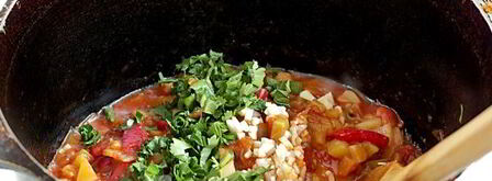 кабачково-баклажанная икра по-восточному. Шаг 10