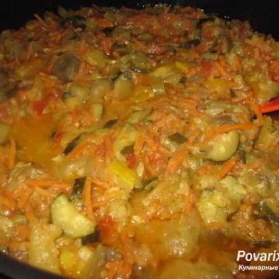 Рецепт овощной икры